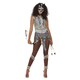 image 1 of Dark Spirit Warrior Fancy Dress Costume Ladies Small - UK 8-10