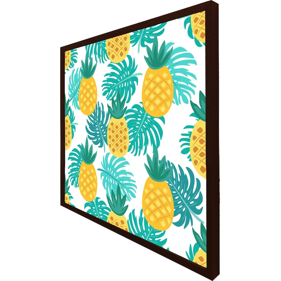 image 1 of Pineapples (Picutre Frame) Brown | L