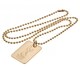 image 1 of Tottenham Hotspur FC Dog Tag - Gold - One Size