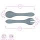 image 4 of Tiny Dining 3pc Baby Silicone Suction Feeding Set - Tradewinds
