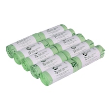 All-Green 10 Litre Compostable Food Waste Bin Liners - 10 Rolls