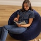 image 8 of Kingston Beanbag Corduroy Navy Blue | Blue | Navy Blue | XL | 1