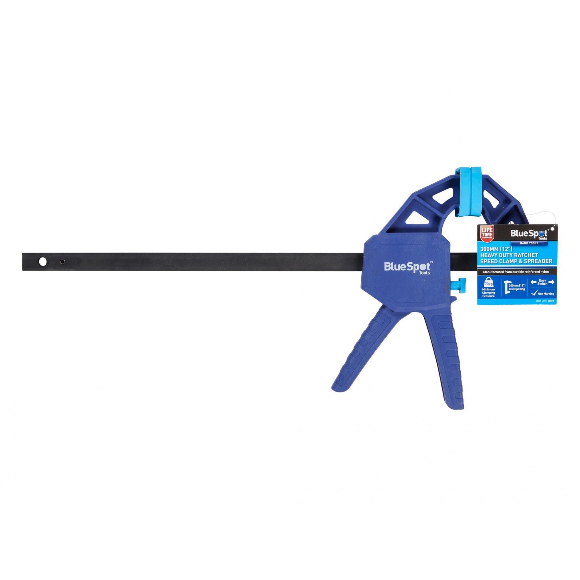 Bluespot Tools Heavy-duty Ratchet Speed Clamp & Spreader Multi Multi Colour 300mm (12in) 1