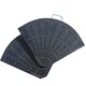 image 1 of Outsunny 2pc Flabelliform Parasol Base Resin Umbrella Weights w/ Handles Bronze