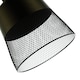 image 3 of Industrial Vintage Pendant Light Shade with Wire Mesh Grill Design | Black | Black | 1