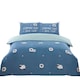image 4 of Counting Sheep Cotton Duvet Cover Set Cover with Pillowcase Pink | Double