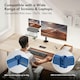 image 5 of VonHaus Monitor Stand with Laptop Tray for 13-32" Screen