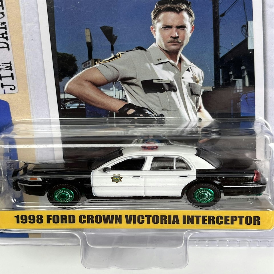 image 1 of Reno 911 1998 Ford Crown Victoria Interceptor Chase Model 1:64 Greenlight 44980B
