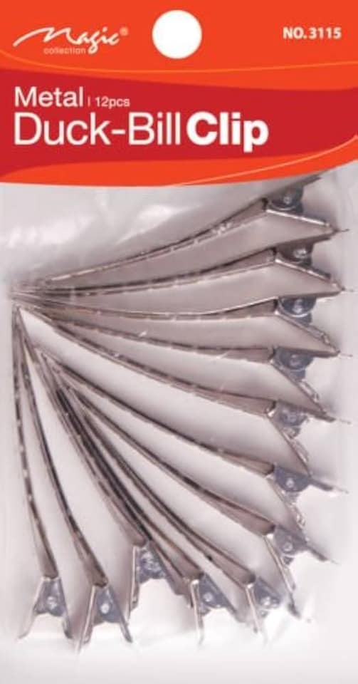 image 1 of Bee Sales Magic Collection Metal Duckbill Clips 3115