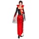 image 1 of Gothic Vampire Costume  Classic Women Halloween Cape Teeth Dracula Fancy Dress | Black | black | S | 1