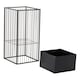 image 3 of Interiors by Premier Black Floor Standing Planter, Robust Constructed Large Flower Pot For Garden, Lightweight Flower Pot Black
