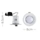 image 4 of ValueLights Downlight Fire Rated White Ceiling Light Fitting Single Pack