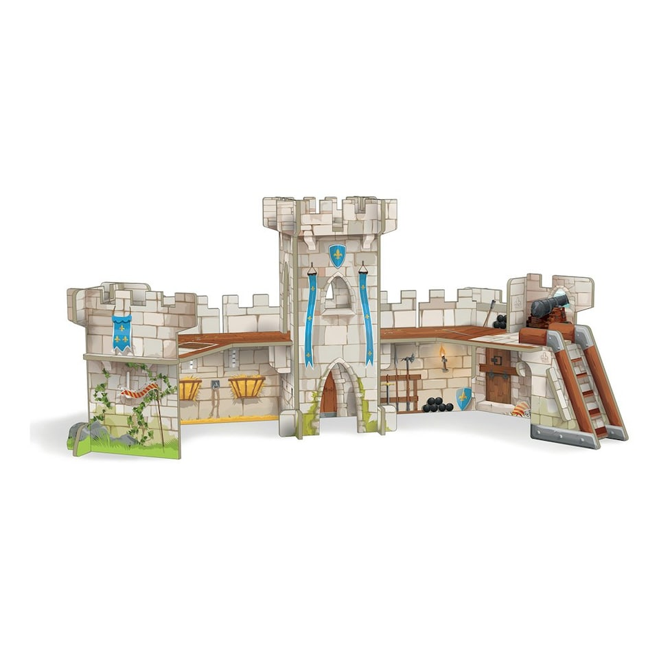 image 1 of PAPO Mini Papo Mini Knights Castle Toy Playset (33107)