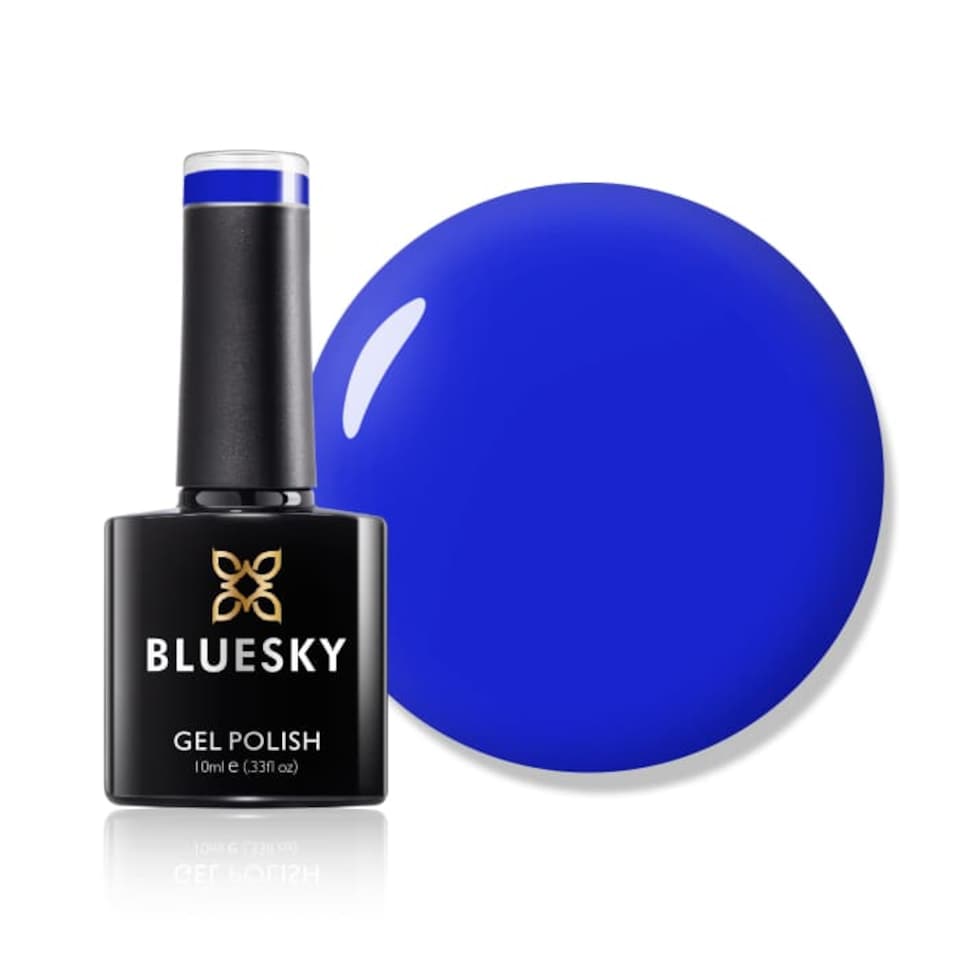 Bluesky Blue Gel Polish - Blue Bamboo 10ml - Tesco Groceries