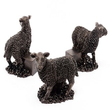 Antique Bronze Sheep Plant Pot Feet - Set of 3 | Bronze