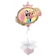 image 2 of Princess Once Upon A Time Helium Foil Giant Balloon - Inflated Balloon in a Box Multi