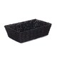 image 1 of Large Black Paper Rope Tray | Black | Black | Large