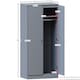 image 7 of Vida Designs Riano 3 Piece Bedroom Set (1 Drawer Bedside Chest, 5 Drawer Chest, 2 Door Wardrobe) Grey (4)