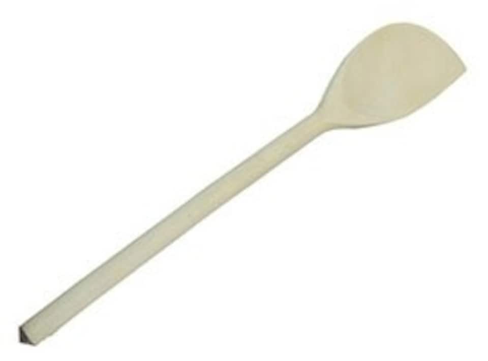 image 1 of Beech 12" Wooden Spoon With Corner