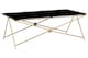 image 1 of Interiors by Premier Durable Gold Finish Coffee Table, Sturdy Display Coffee Table, Easily Maintained Decorative Coffee Table | Gold