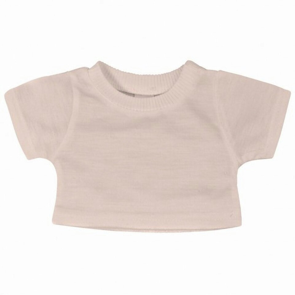 image 1 of Mumbles Teddy Bear T-Shirt Accessory - Baby Pink - M