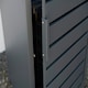 image 10 of Trimetals Single 240L Wheelie Bin Store Anthracite Grey Grey