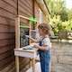 image 2 of Teamson Kids Mud Kitchen Outdoor Wooden Play Kitchen with Accessories