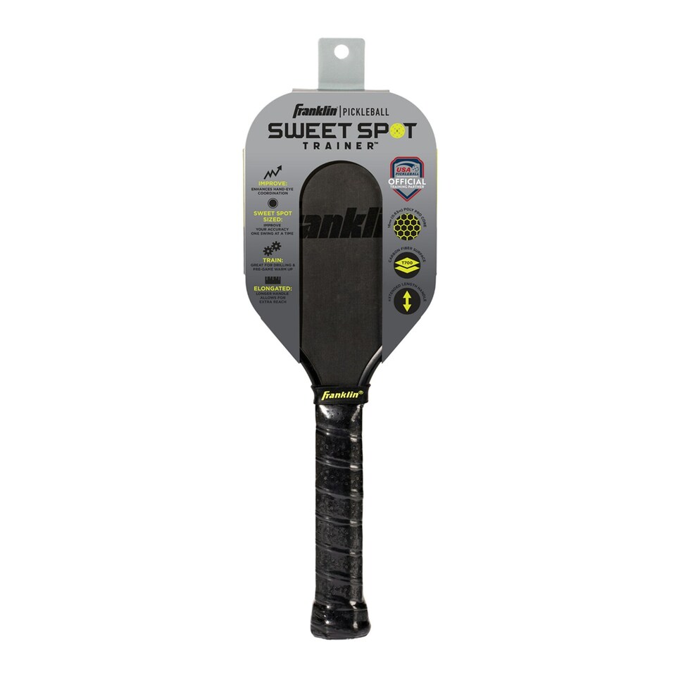 image 1 of Franklin Sweet Spot Training Pickleball Paddle - Black - One Size
