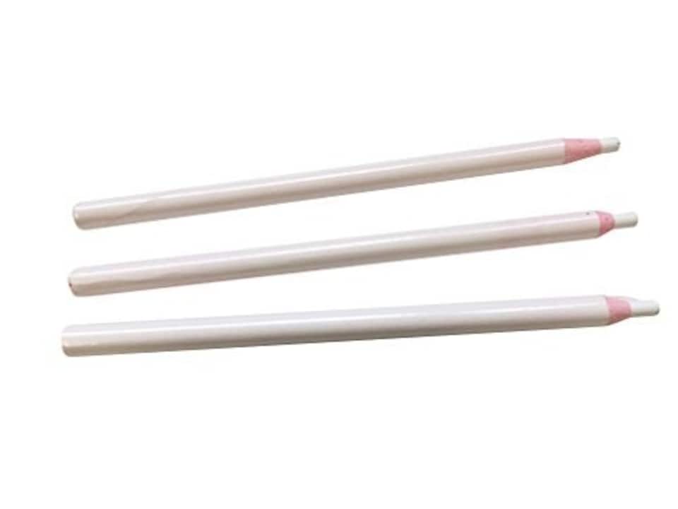 image 1 of Pack of 12 White Chinagraph Pencils by Janrax - Peel Off China Markers