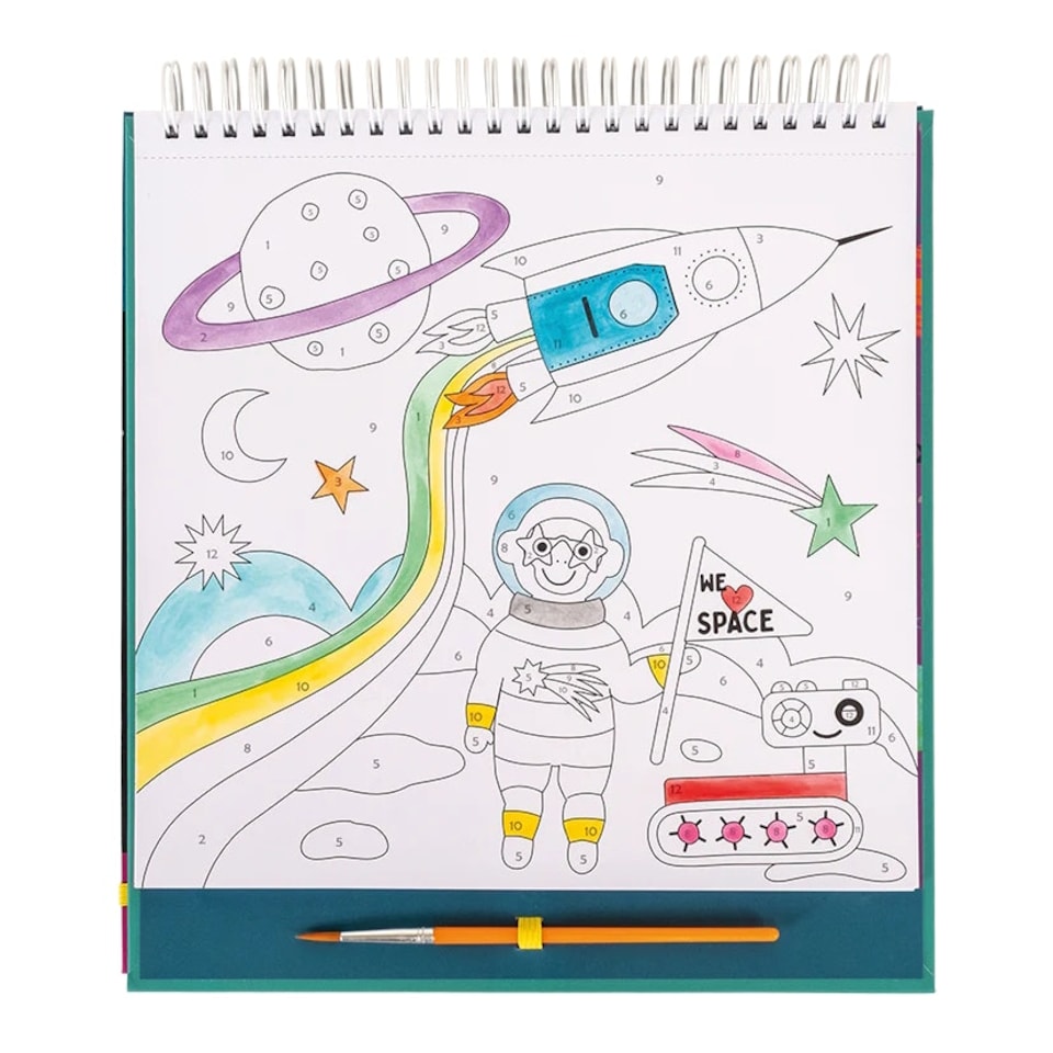 image 1 of Floss & Rock Paint by Numbers Set - Space | Multi | 1