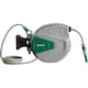 image 1 of Wall Mounted Garden Hose Reel Retractable Pipe Auto Rewind System 180 Degrees Swivel 20m