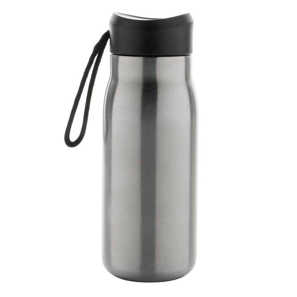 image 1 of Avira Ain Mini Recycled Stainless Steel 150ml Water Bottle - Silver - One Size Silver | One Size