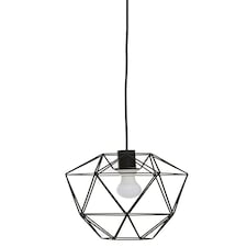 Interiors by Premier Wyra Black Pendant Light