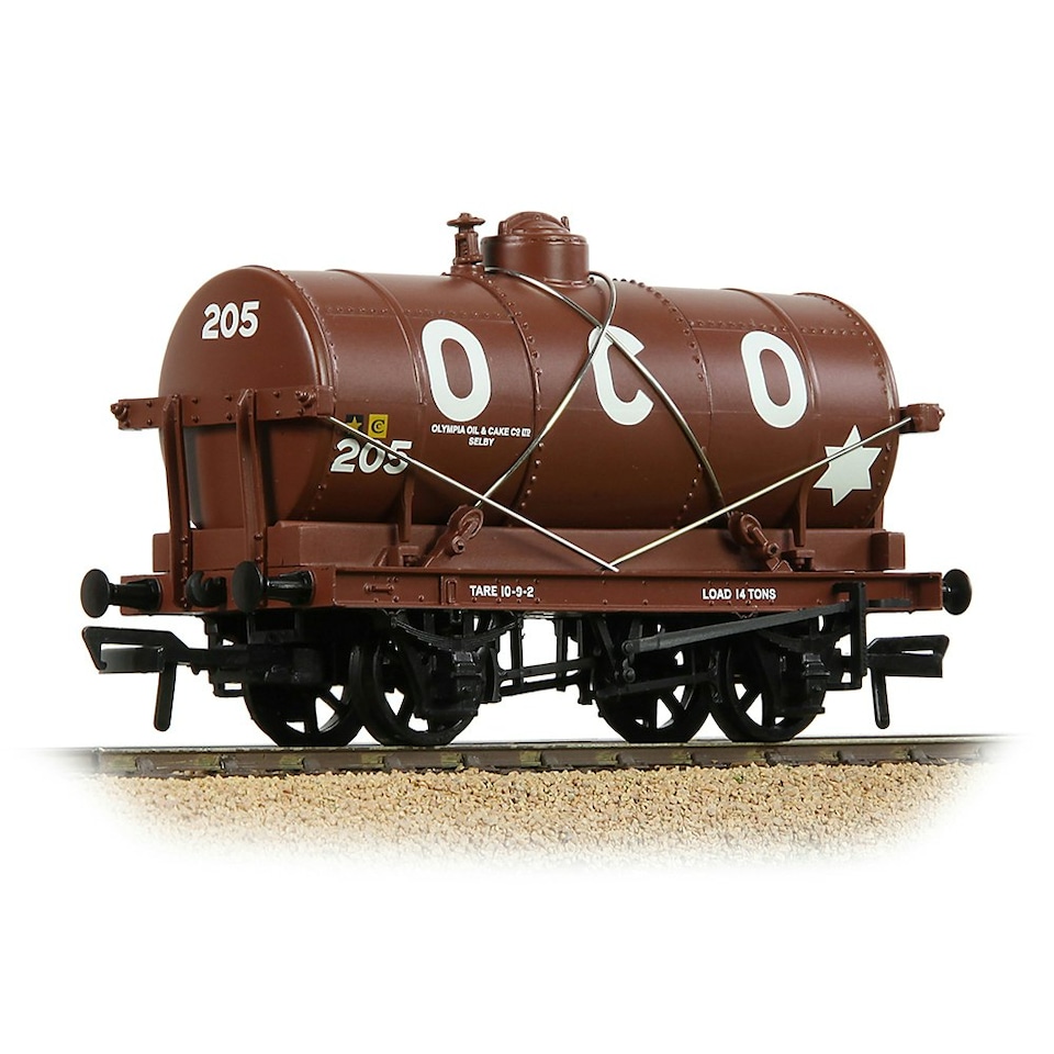 Bachmann 14t Tank Wagon Olympia Oil & Cake Co. Red 205