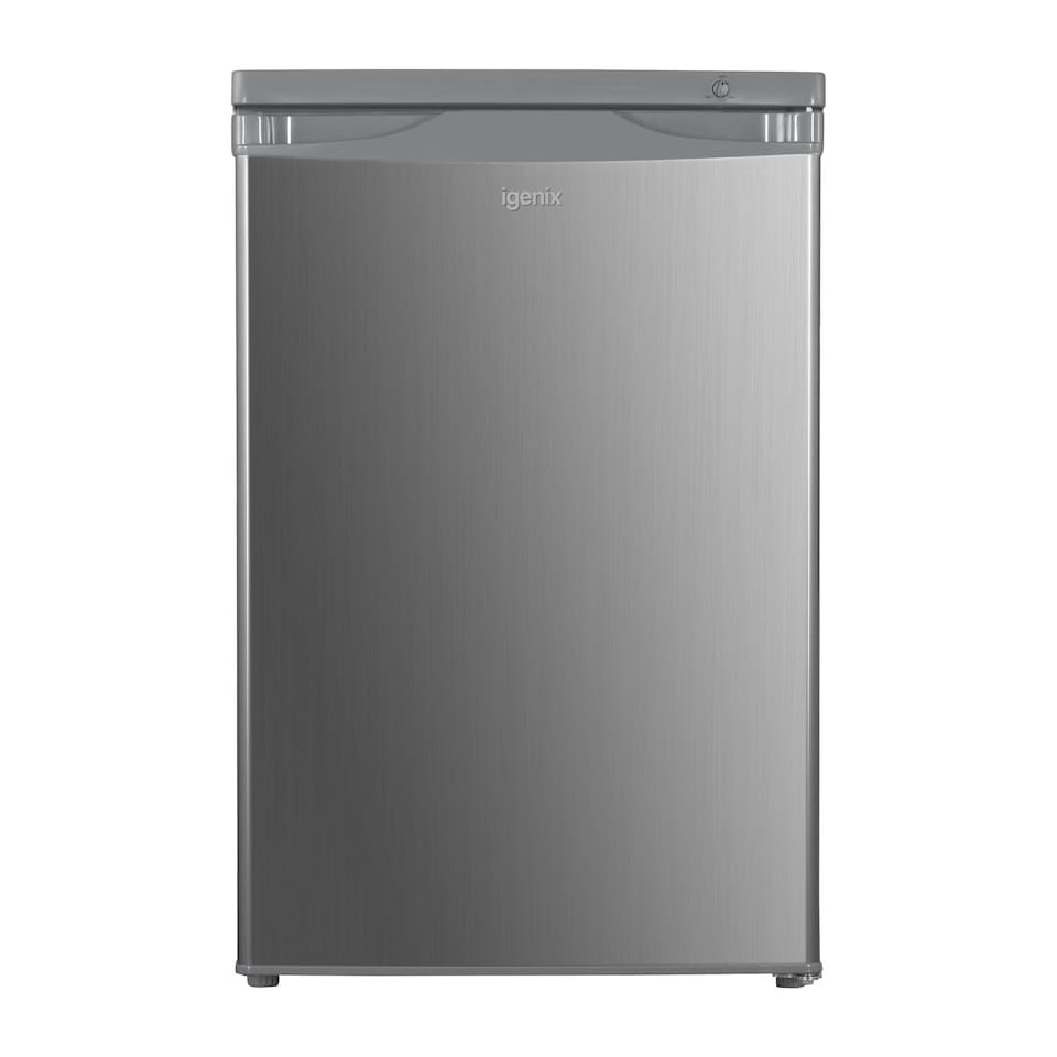 image 1 of Igenix IG255X Freestanding Under Counter Larder Fridge, 136 Litre, Inox