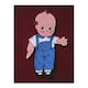 image 3 of John Margolies Retro Kewpie Boy Deer Acres Fun Park Photo Framed Art Print A4