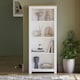 image 5 of Vida Designs Arlington 4 Tier Bookcase Shaker Style Display Storage, White & Oak