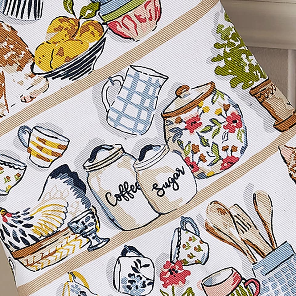 image 1 of Ulster Weavers Pantry Cats Gauntlet Oven Glove Multi