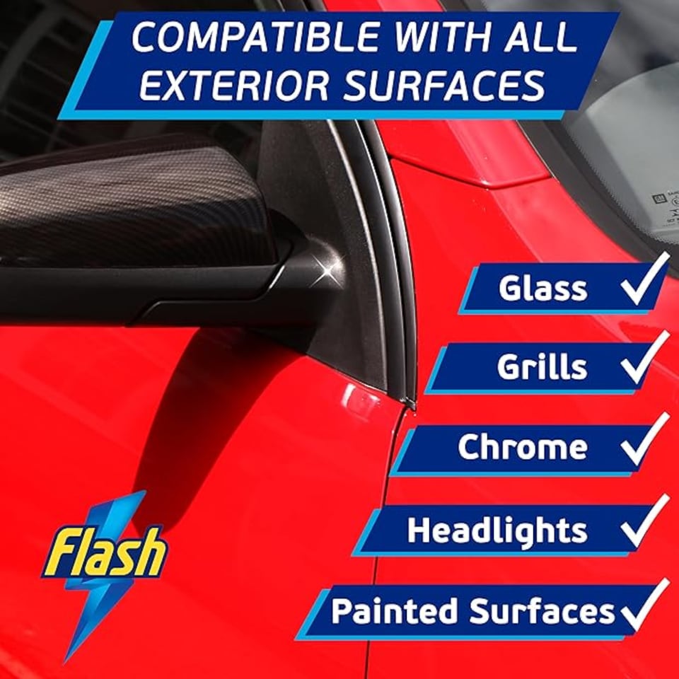 image 1 of Flash Car Care Bug & Insect Remover 2 x 500ml