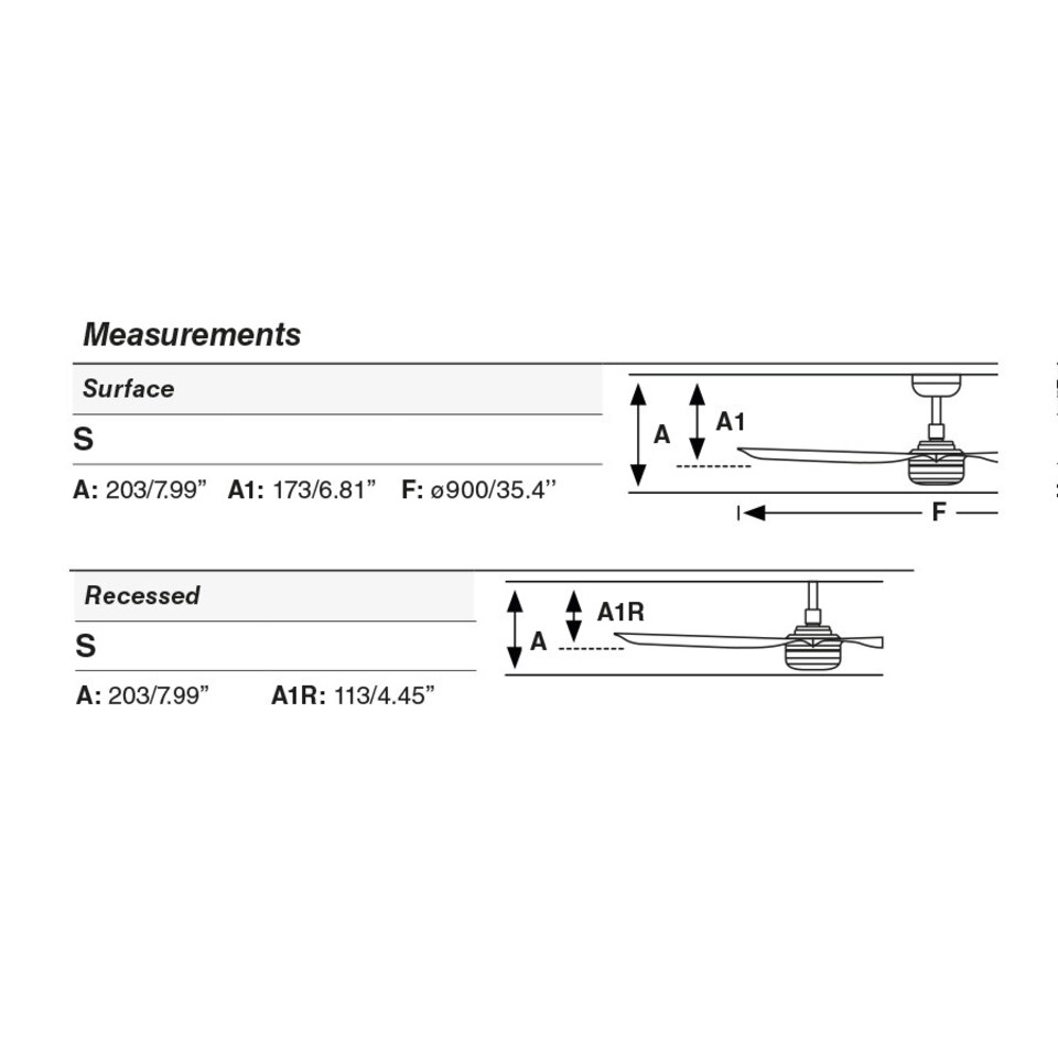 image 1 of Mini Punt 90cm LED Ceiling Fan Matt White, Maple Blades CCT