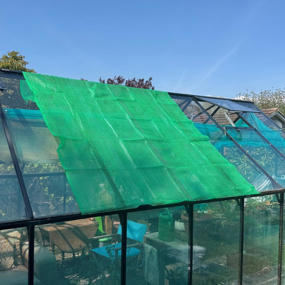 image 1 of Greenhouse Sun Shade & Privacy Screen Net (2.5m x 1.8m)