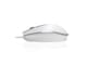 image 2 of Accuratus M100 MAC Mouse - USB Wired Full Size Slim Apple Mac Mouse with Silver and Matt White Tactile Case - White