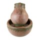 image 3 of Primrose Jug Bowl Solar Powered Water Feature LED Lights 40cm