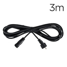 ValueLights Black Outdoor Decking Cable For 40mm Decking Lights
