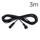 image 1 of ValueLights Black Outdoor Decking Cable For 40mm Decking Lights