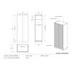 image 6 of Shaker White Double Wardrobe with Double Rail White