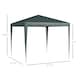 image 5 of Outsunny Garden Gazebo Marquee Party Tent Wedding Canopy Patio Green 2.7 x 2.7m