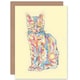 image 1 of Watercolour Animal Nature Pet Kitten Cat Art Card