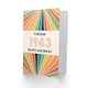image 2 of Vintage Retro Him Her Rainbow Born 1943 Aged 82 Years Old 82nd Birthday Card