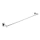 image 3 of Showerdrape Admiralty Chrome Stainless Steel Wall Mounted 4 Piece Bathroom Accessory Set | Silver | 1